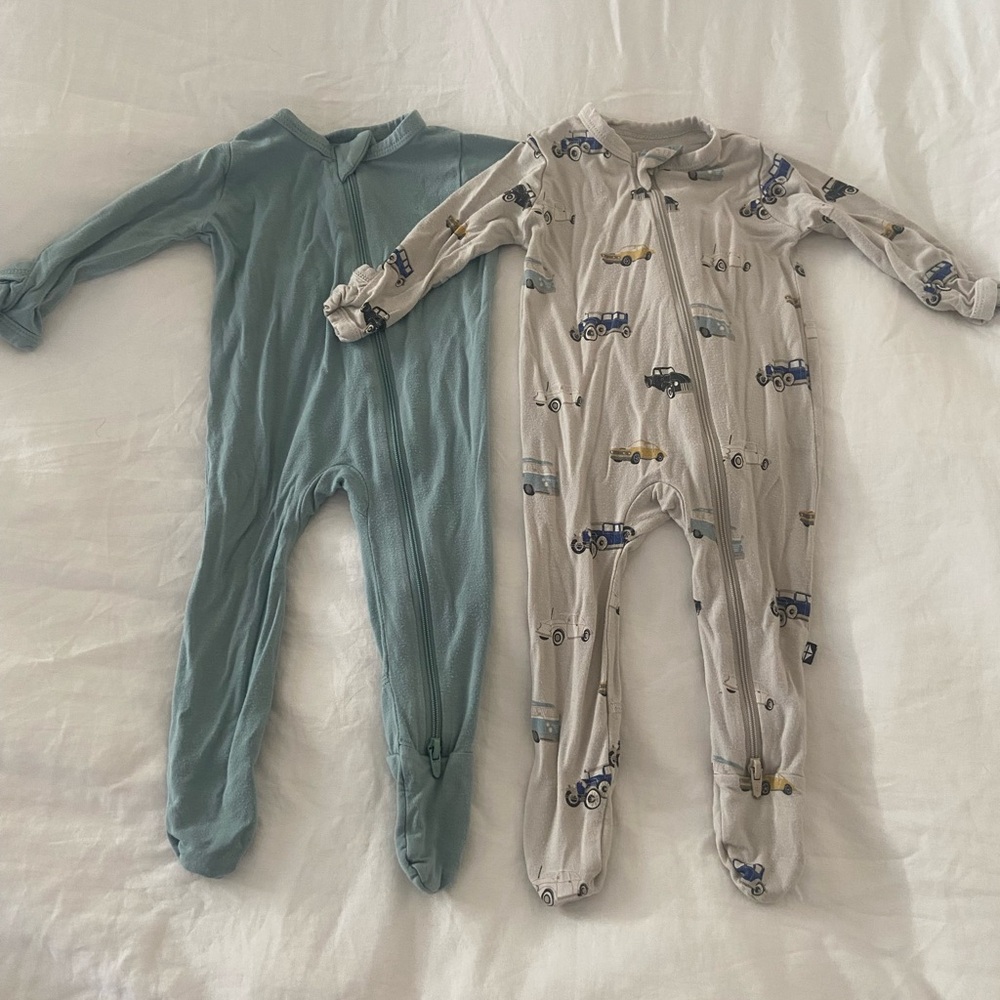 Kyte BABY Zipper Footies, Both Included